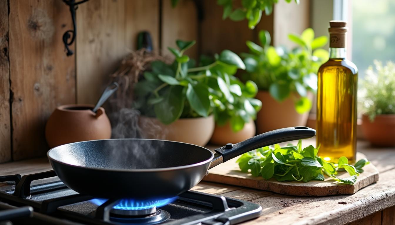 découvrez pourquoi il est important de ne pas surchauffer l'huile d'olive pour préserver ses bienfaits nutritionnels et éviter la formation de substances nocives.