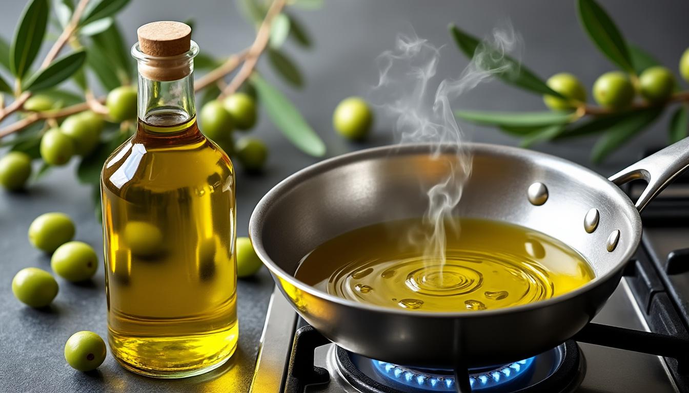 découvrez pourquoi il est important de ne pas surchauffer l'huile d'olive pour préserver ses bienfaits nutritionnels et éviter la formation de composés nocifs.