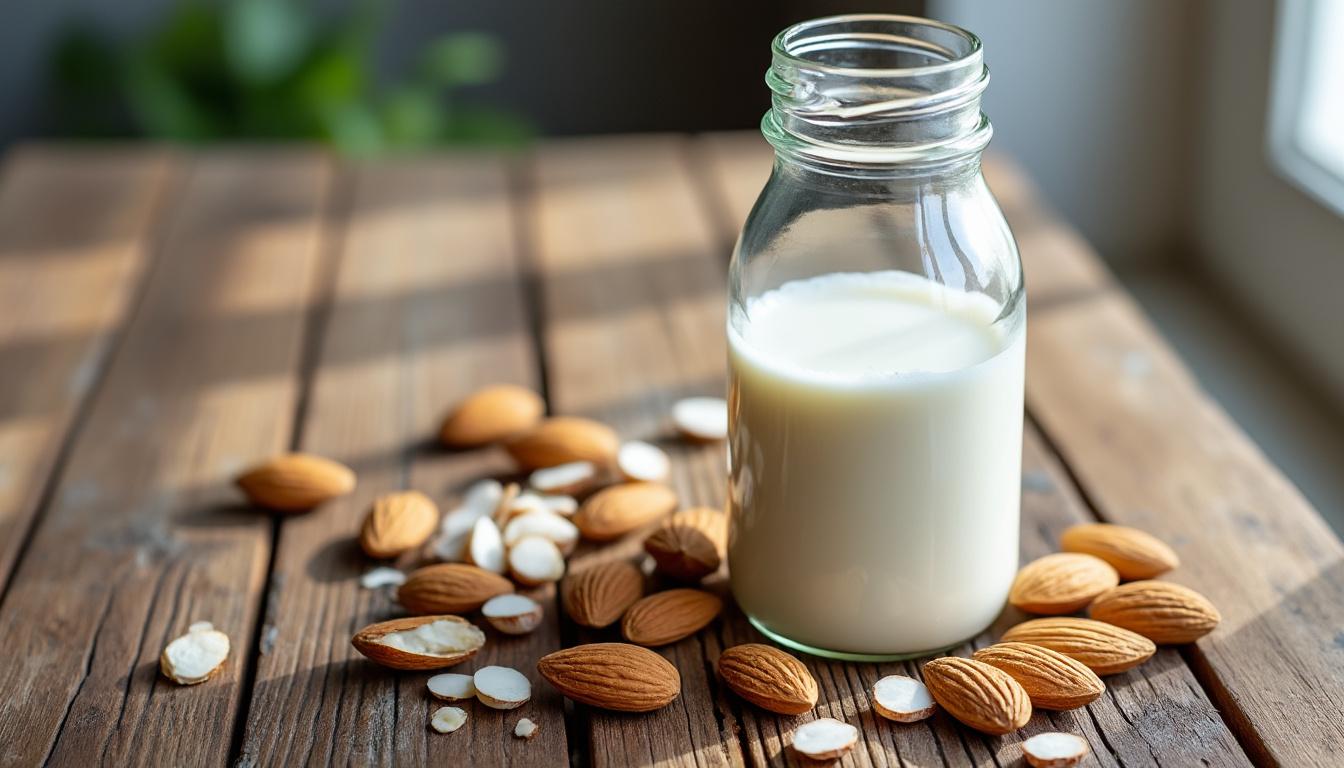 découvrez comment préparer facilement votre lait d’amandes maison avec cette recette simple et naturelle pour une boisson saine et délicieuse.