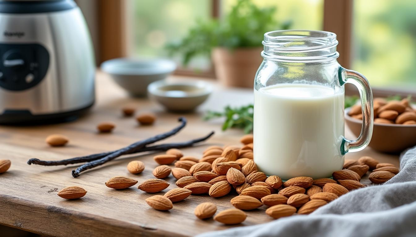apprenez à préparer facilement votre lait d’amandes maison grâce à une recette naturelle et rapide, idéale pour une alimentation saine et gourmande.