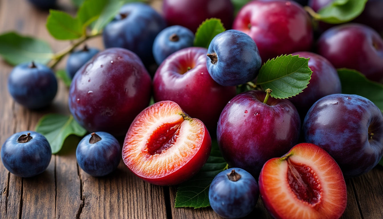 explorez les différentes variétés de prunes et laissez-vous séduire par un voyage gustatif riche en saveurs fruitées et authentiques.