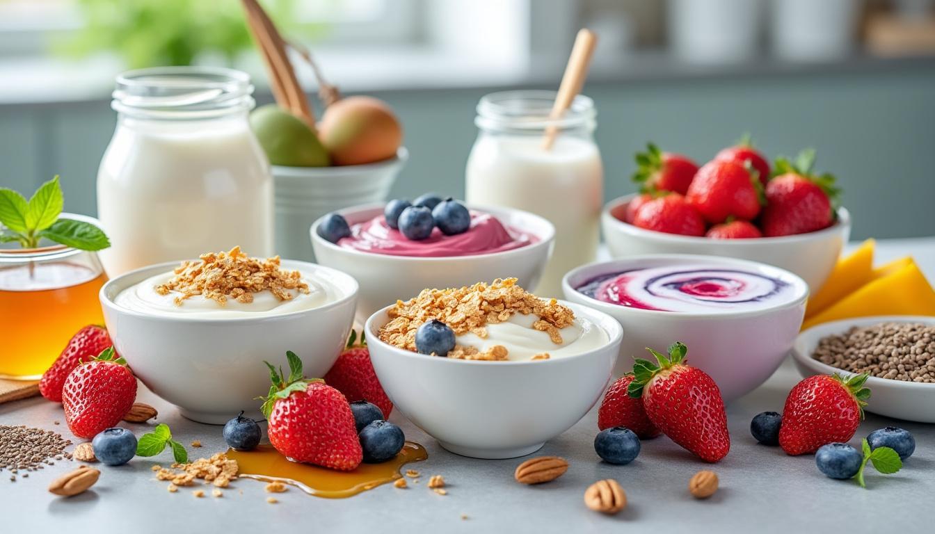 découvrez la diversité des yaourts : explorez leurs saveurs, textures uniques et bienfaits pour une alimentation saine et gourmande.