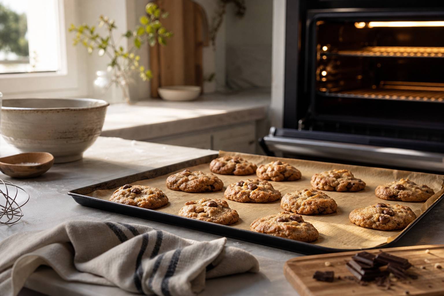 Illustration de l'article : Délices croquants : l'art et les secrets des cookies imparab