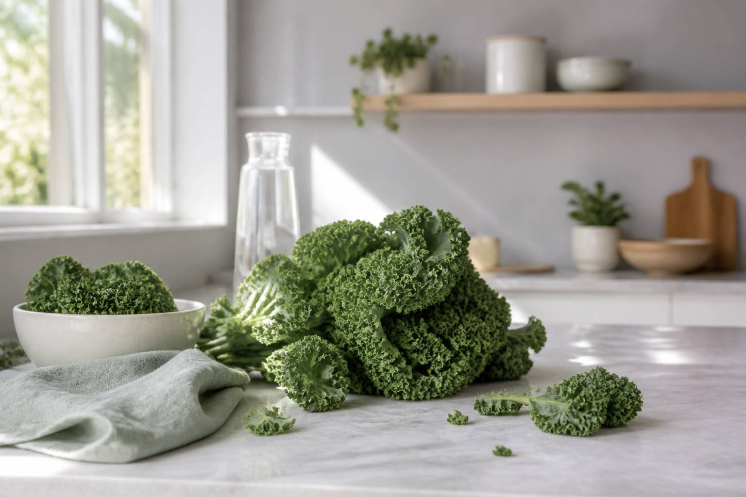 Délices Verts : Maîtriser la cuisson parfaite du chou frisé, Délices Verts à la maison