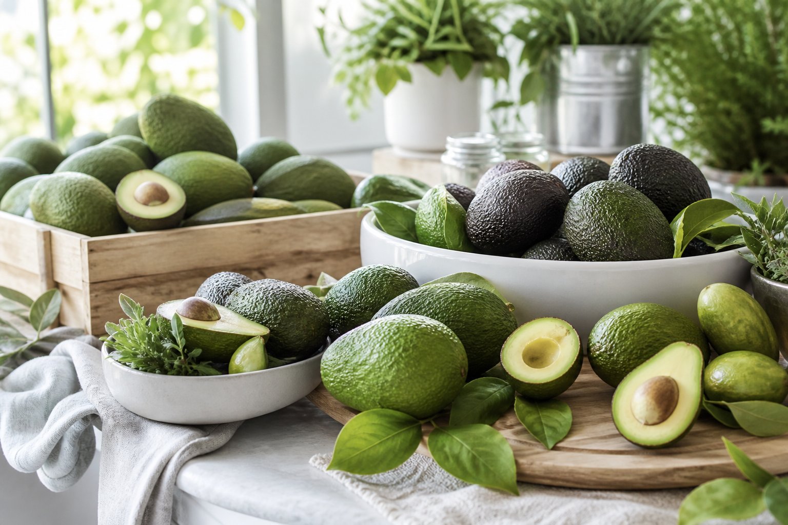 Explorer la diversite des varietes d'avocats a travers le monde