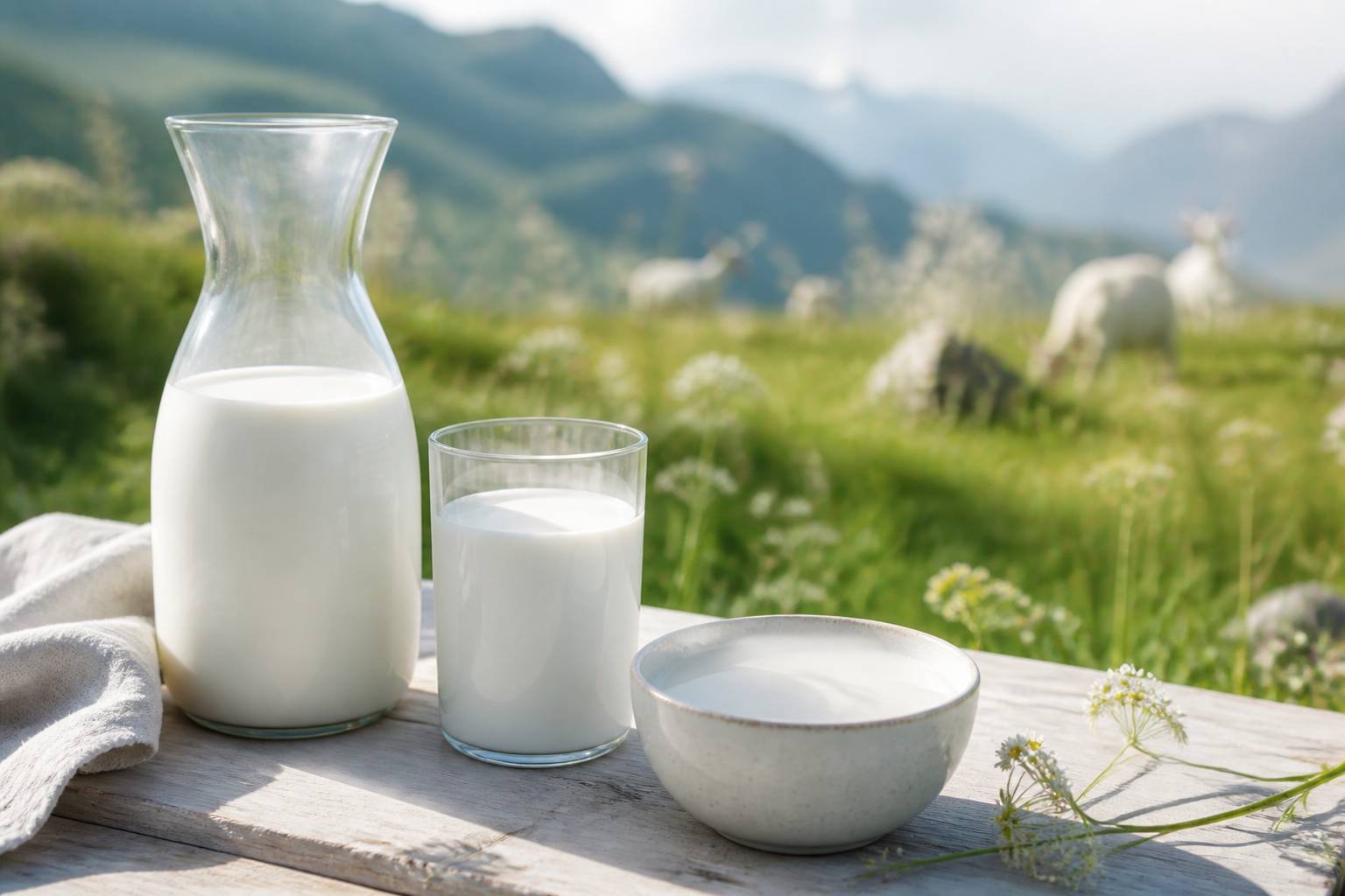 Le lait de chèvre : une alternative plus saine au lait de vache ?, Remplacer