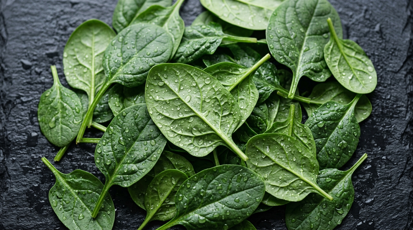 Épinards et chou kale, sources de lutéine